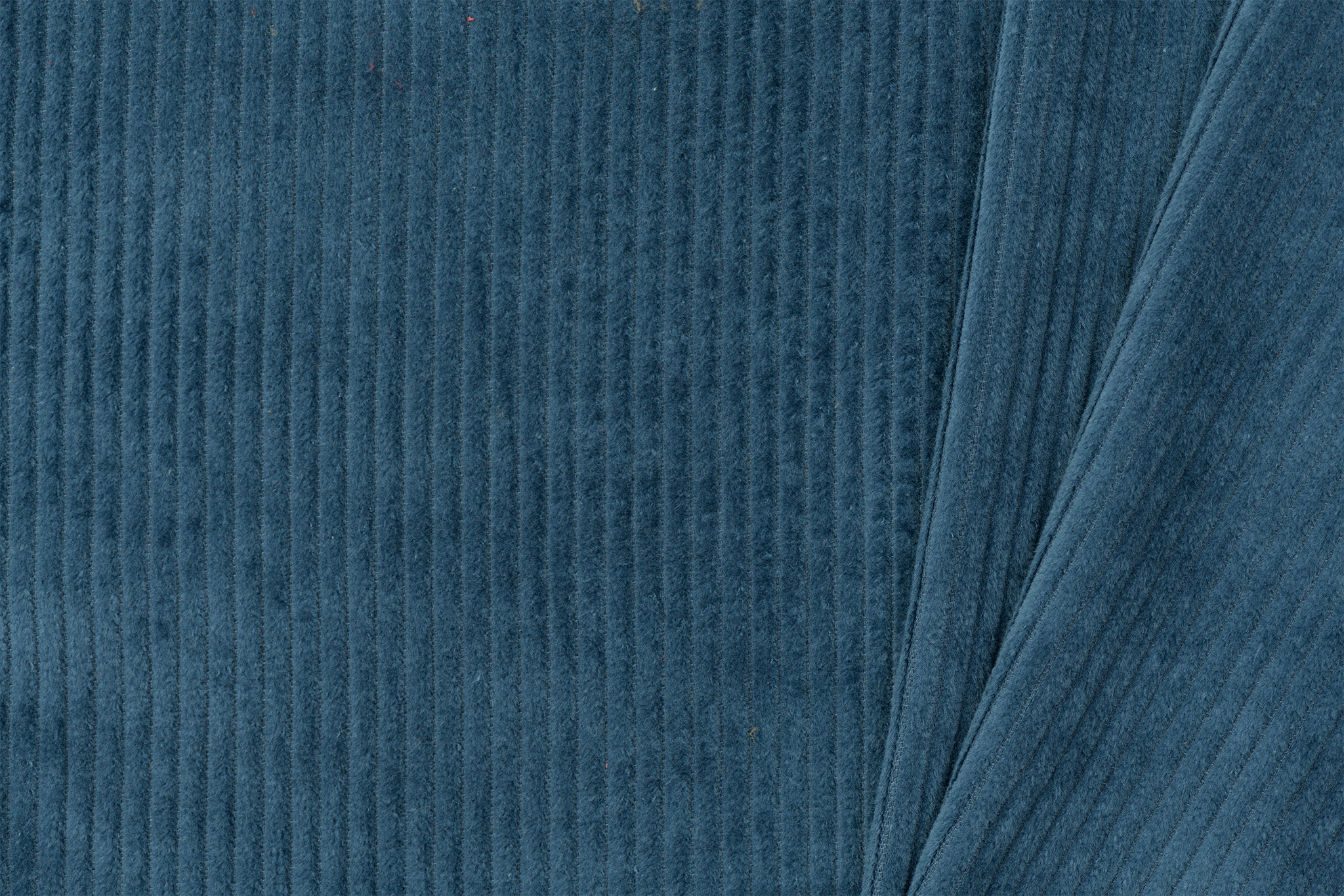 Brede Ribcord Katoen Petrol