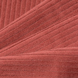 Brede Ribcord Katoen Antiek Rose