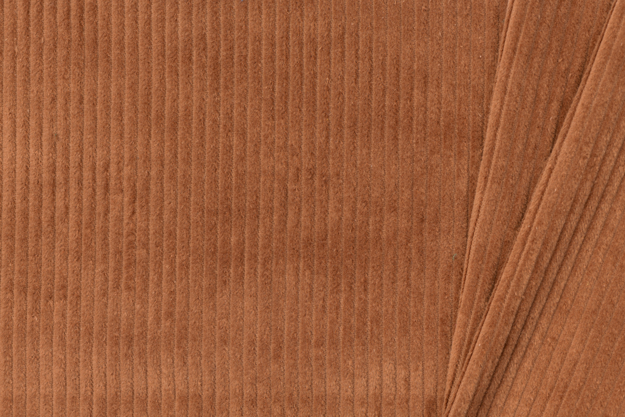 Brede Ribcord Katoen Cognac