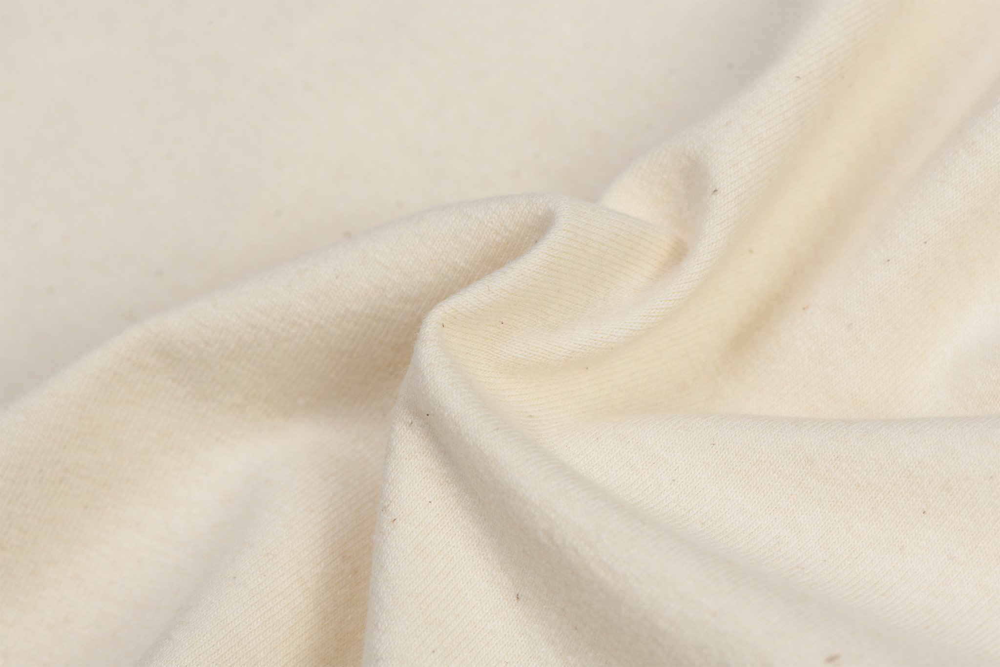 French Terry Bio Naturel Effen