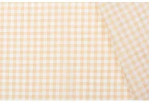 Boerenbont Ruit Stof 5mm - Beige