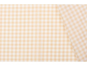 Boerenbont Ruit Stof 5mm - Beige