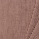 Hydrofiel Stof Kastanje – Zacht, Ademend en Duurzaam