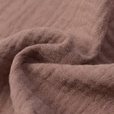 Hydrofiel Stof Kastanje – Zacht, Ademend en Duurzaam