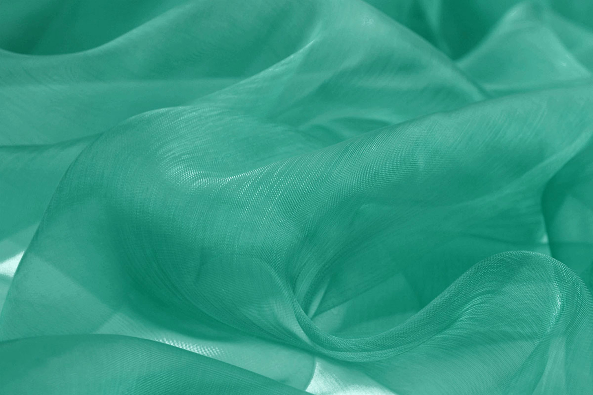 Organza Petrol Groen