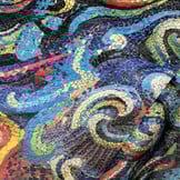 Fluweel velvet mozaïek