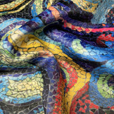 Fluweel velvet mozaïek