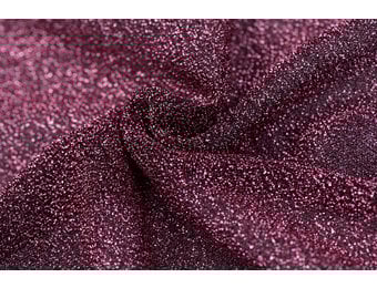 Lurex glitter roze
