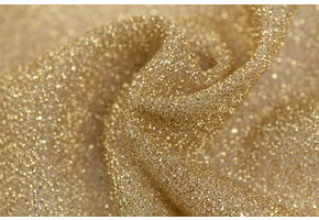 Lurex glitter lichtgoud
