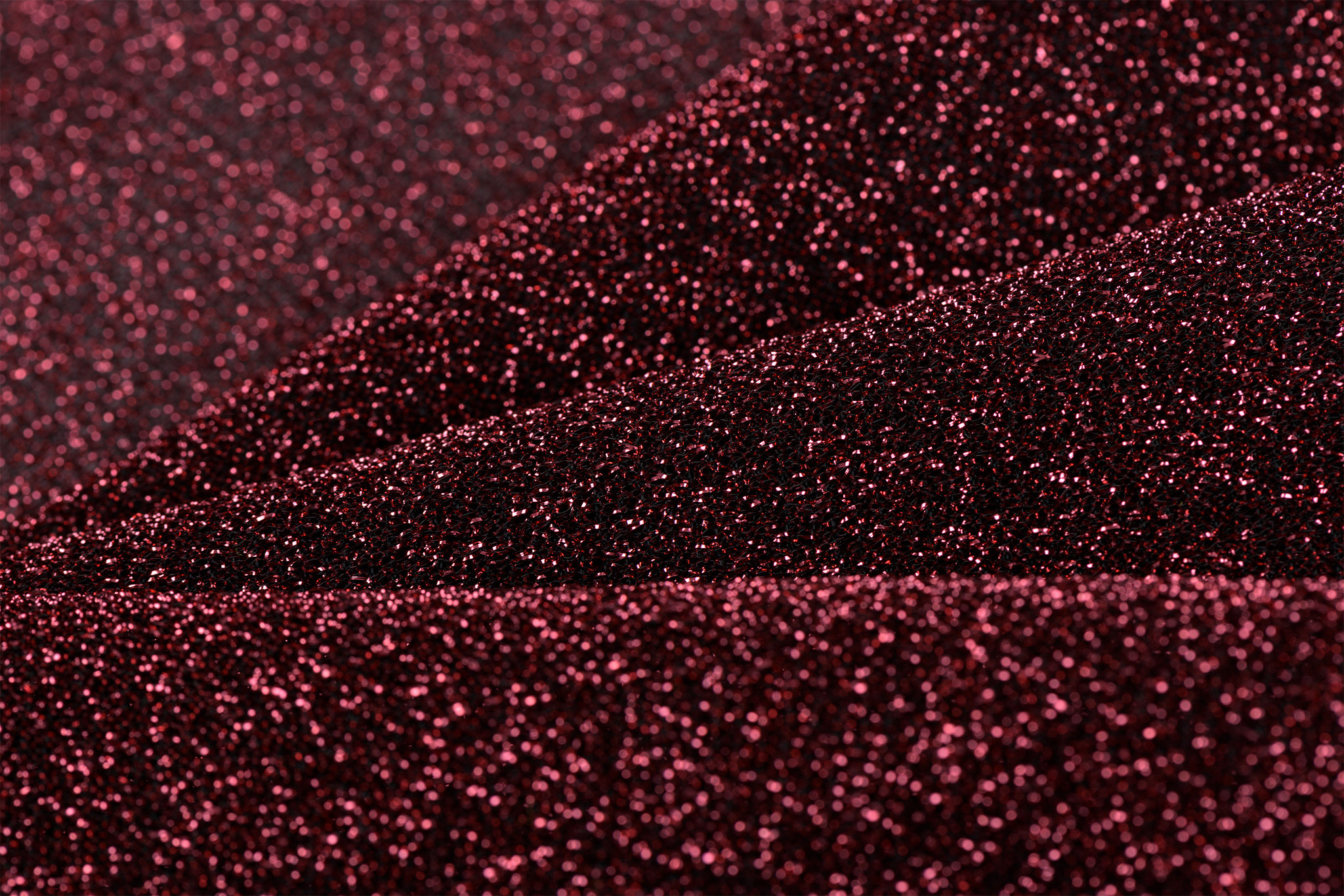 Lurex glitter rouge