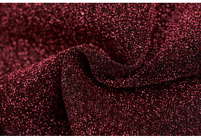 Lurex glitter donker roze