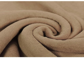 Stretch Badstof Cacao