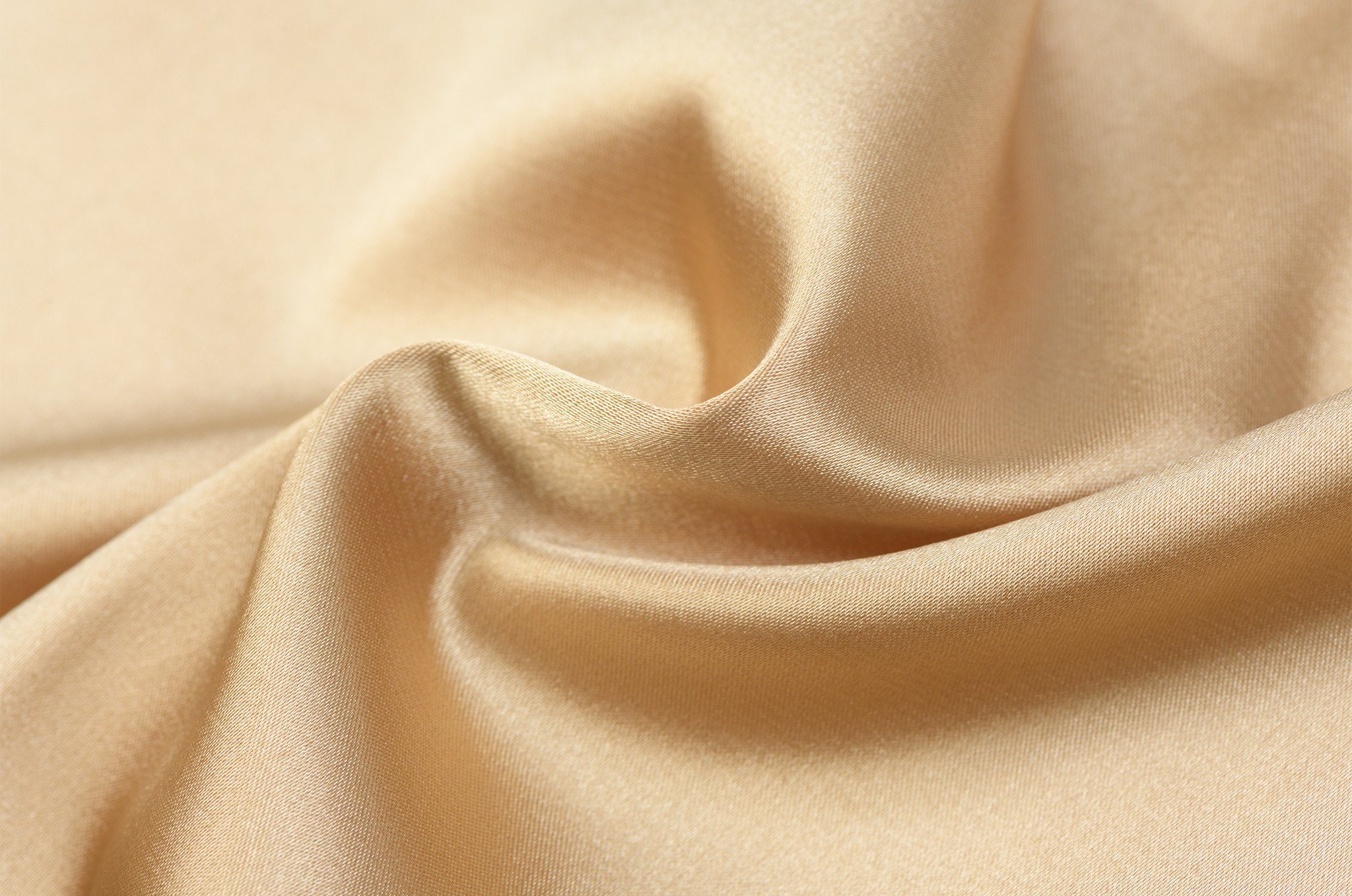 Stretch Satijn Brons-Goud