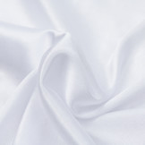 Charmeuse Stretch Voering Stof Wit  – Glanzend & Soepel