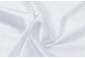 Charmeuse Stretch Voering Stof Wit