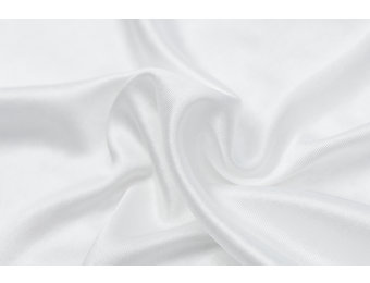 Charmeuse Stretch Voering Stof Ecru