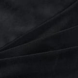 Charmeuse Stretch Voering Stof Zwart