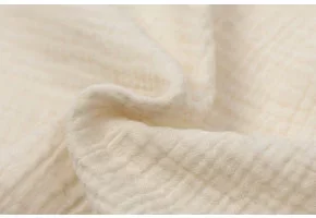 Baby Cotton – Mousseline Stof Bio Naturel Ongebleekt