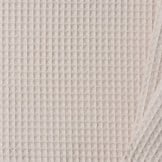 Wafelkatoen Pique Licht Beige
