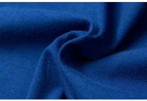 Organic Jersey Uni Kobaltblauw