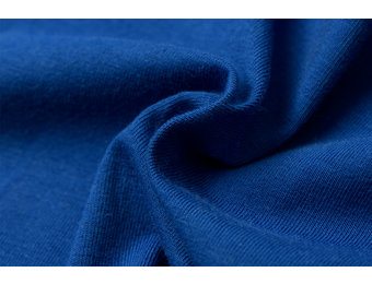 Organic Jersey Uni Kobaltblauw