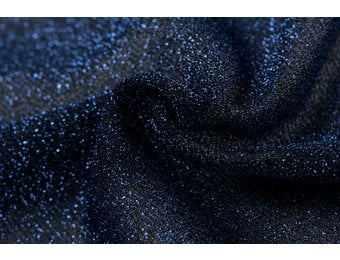 Lurex glitter marine