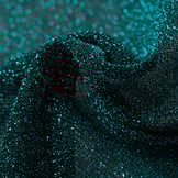 Lurex glitter zeegroen