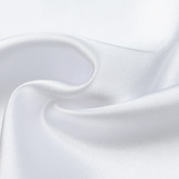 Stretch Satijn Wit