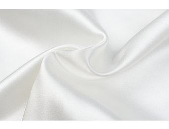 Stretch Satijn Ecru
