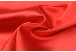 Stretch Satijn Rood