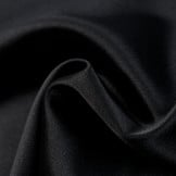 Stretch Satijn Zwart