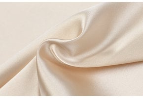 Stretch Satijn Creme