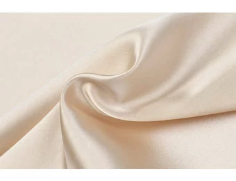 Stretch Satijn Creme