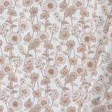 Poplin Katoen Digitale Print - Beige Zonnehoed