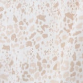Poplin Katoen Digitale Print - Beige Mini Luipaard