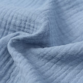 Hydrofiel Stof Baltic Blauw – Zacht, Ademend en Duurzaam