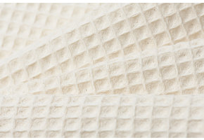 Wafel Katoen Bio Naturel