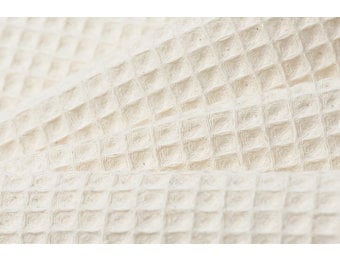 Wafel Katoen Bio Naturel