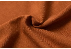 Bamboe Jersey Stof Cognac