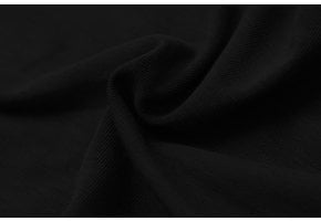 Bamboe Jersey Stof Zwart