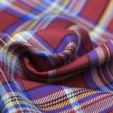 Schotse ruit katoen rood