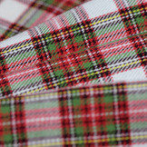 Flanel schotse ruit wit