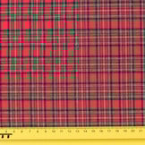 Flanel schotse ruit rood