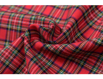 Flanel schotse ruit rood