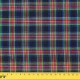 Flanel schotse ruit donkerblauw
