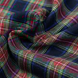 Flanel schotse ruit donkerblauw