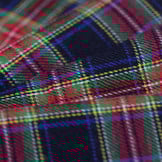 Flanel schotse ruit donkerblauw