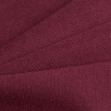 Katoen Flanel Uni Aubergine Rood