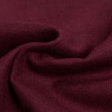 Katoen Flanel Uni Aubergine Rood