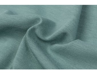 Bamboe Jersey Stof Oud Groen